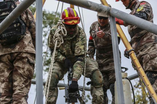 PLA, U.S. troops find 'common bond' in weeklong disaster response drill