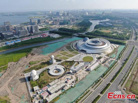 Aerial photos show new area of Shanghai FTZ