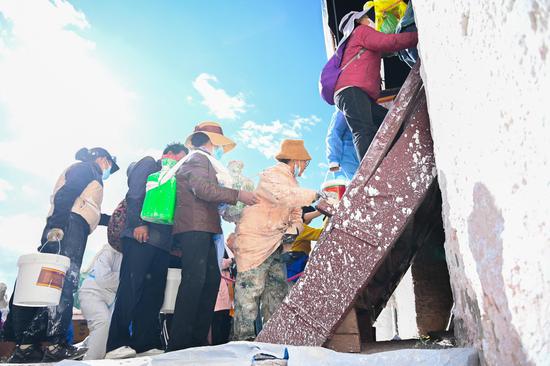 Potala Palace starts annual facelift