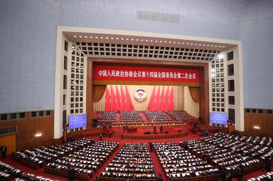2nd plenary meeting of 2nd session of 14th CPPCC National Committee held in Beijing