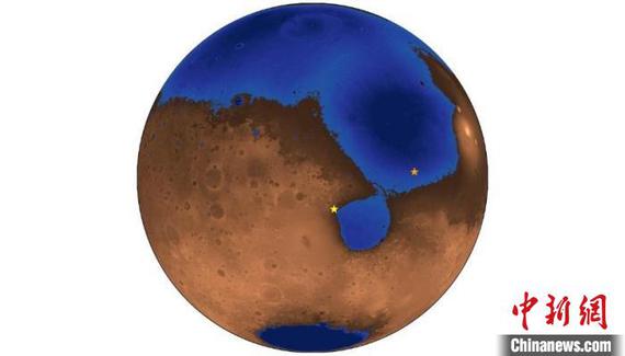 A hypothetical illustration of Mars 3.6 billion years ago (Image credit: Robert Citron). (Photo/Aerospace Information Research Institute) A hypothetical illustration of Mars 3.6 billion years ago (Image credit: Robert Citron). (Photo/Aerospace Information Research Institute)